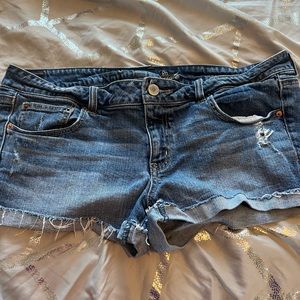 American eagle denim shorts